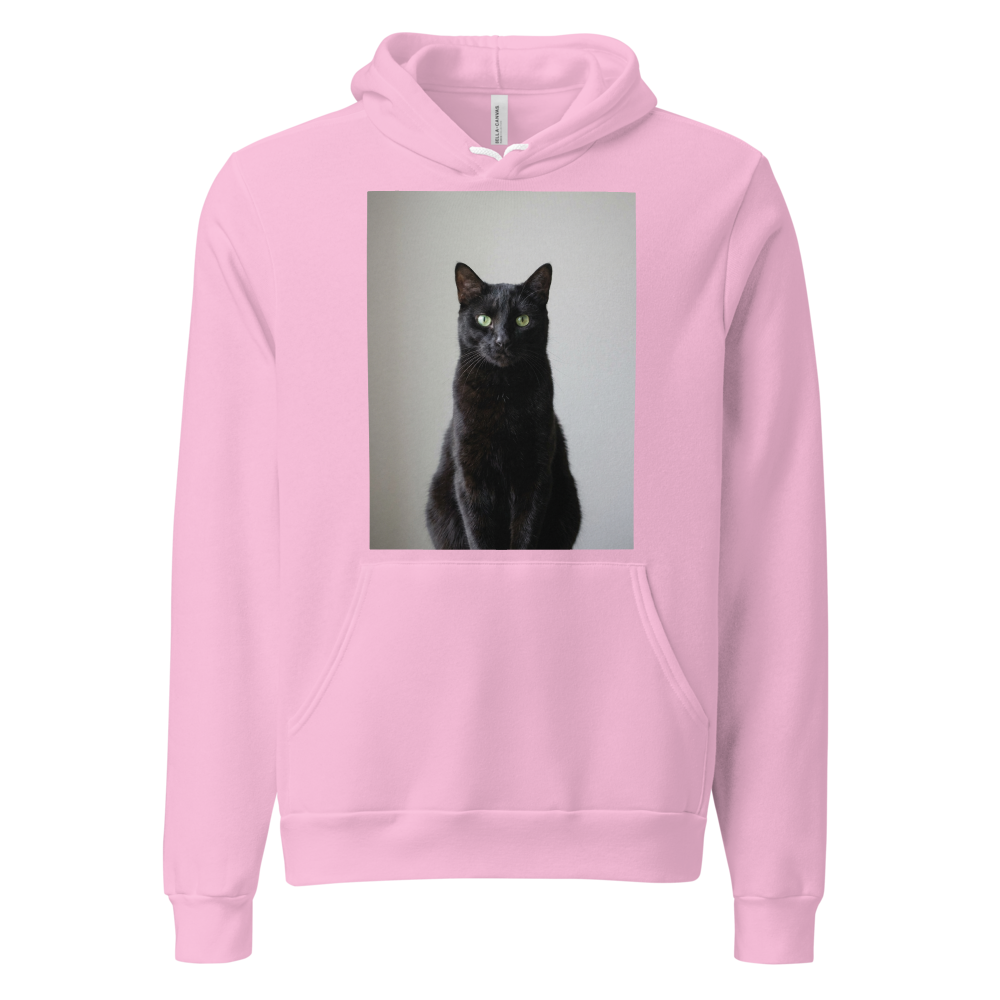 Custom Pet Photo Pullover Hoodie, shown with an example photo