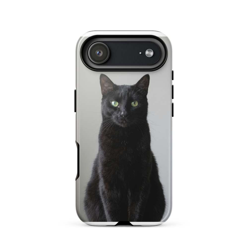 Custom Pet Photo iPhone Case, shown with an example photo